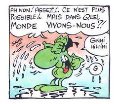 Avec humour et réflexion ?